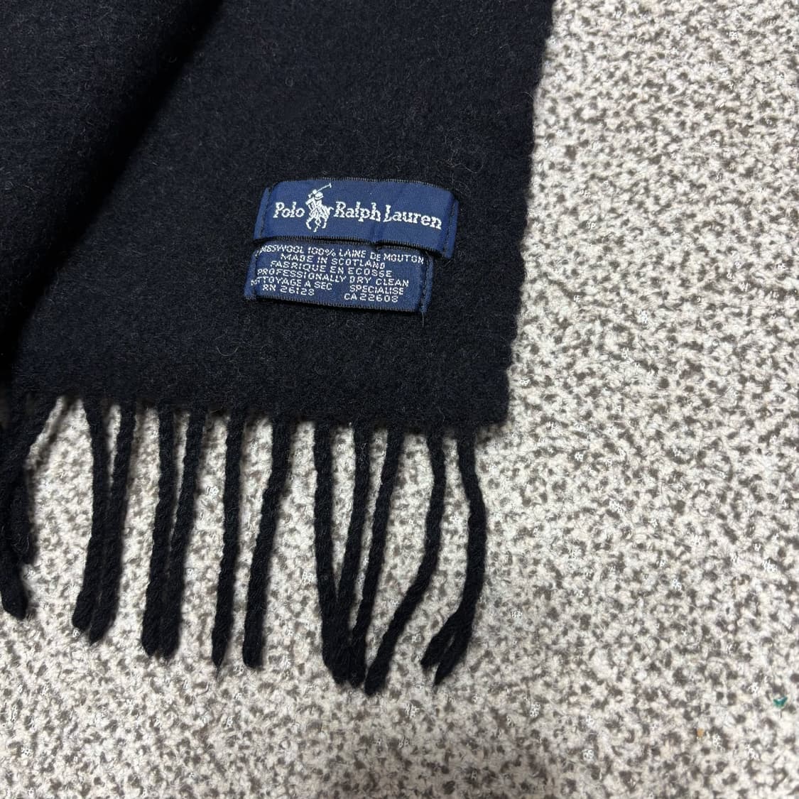 [택포,램스울100] 폴로 랄프로렌 이태리 머플러 목도리 [A] 상품이미지3