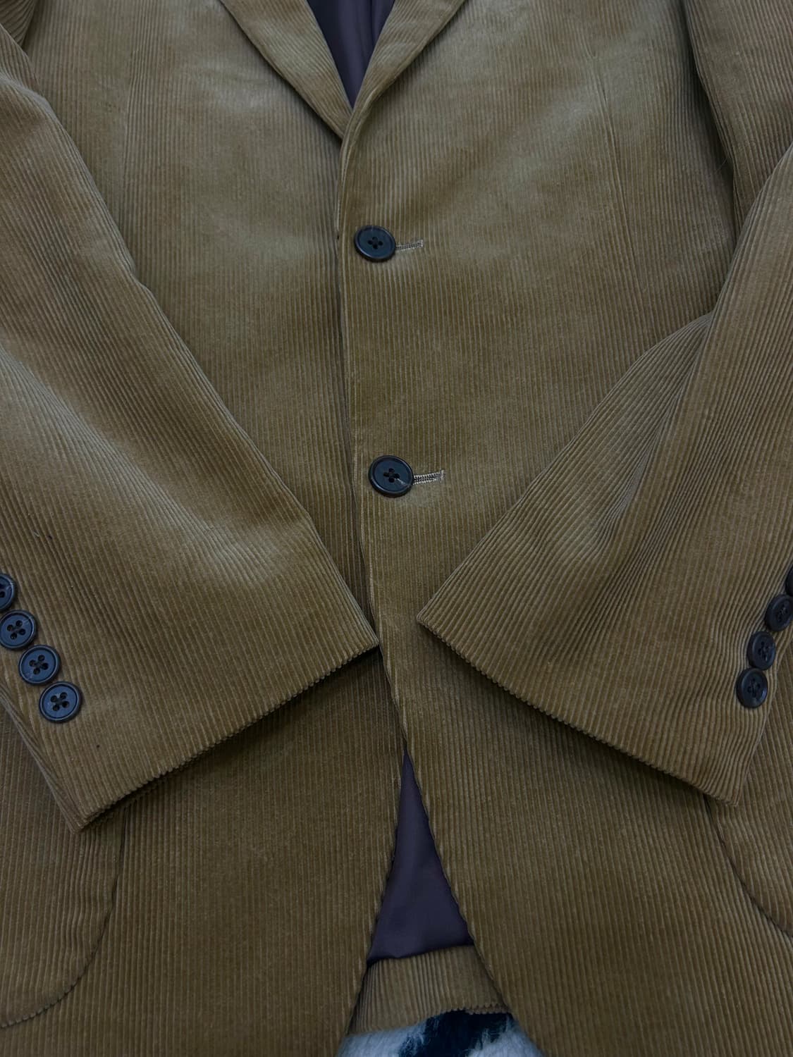 [XL]유니클로 코듀로이 블레이저/카멜 상품이미지3