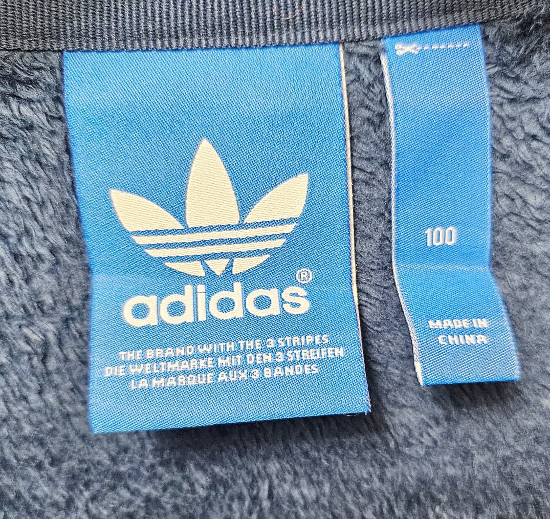(100)L ☆초대장급☆ 아디다스 파이어버드 [네이비] 쉐르파후리스 상품이미지2
