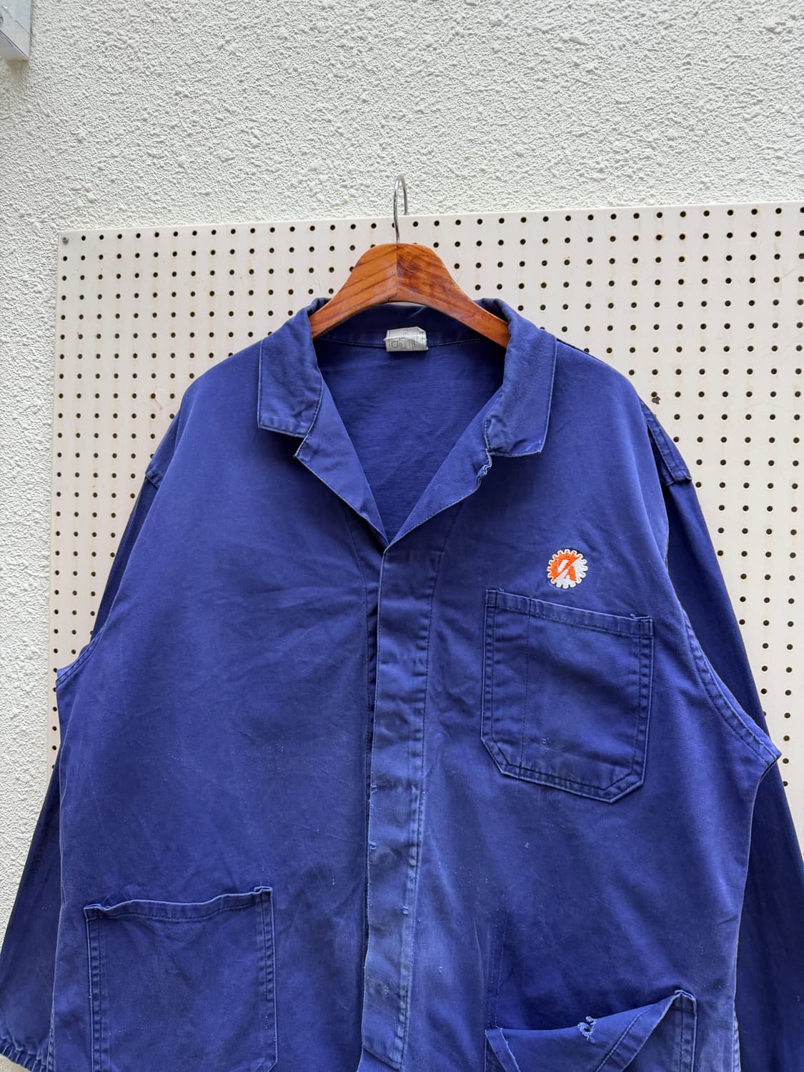 DISTRESSED FADED NAVY ITALIAN 빈티지프렌치워크자켓 상품이미지6