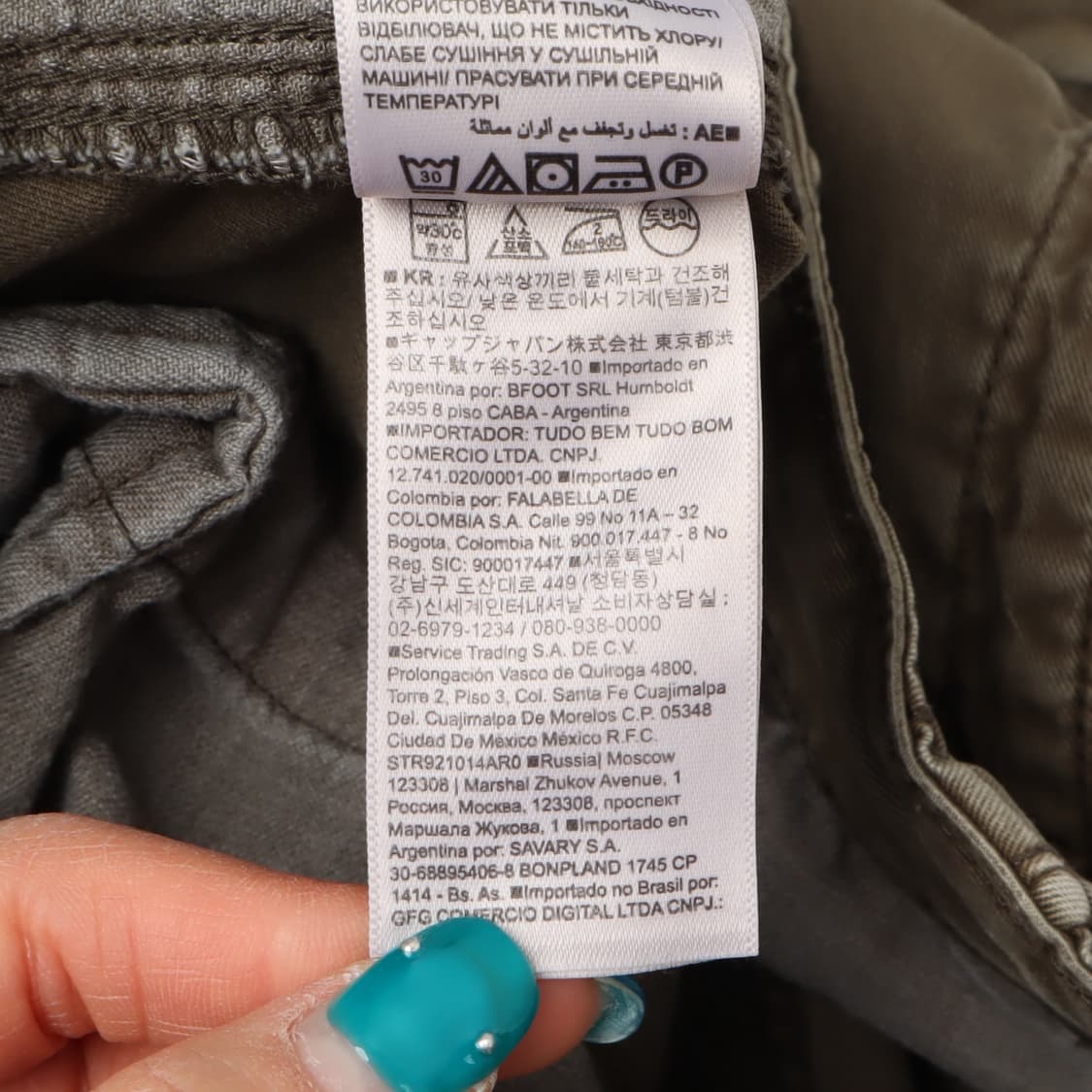 Gap 갭 카키브라운 워크 카고팬츠 상품이미지10