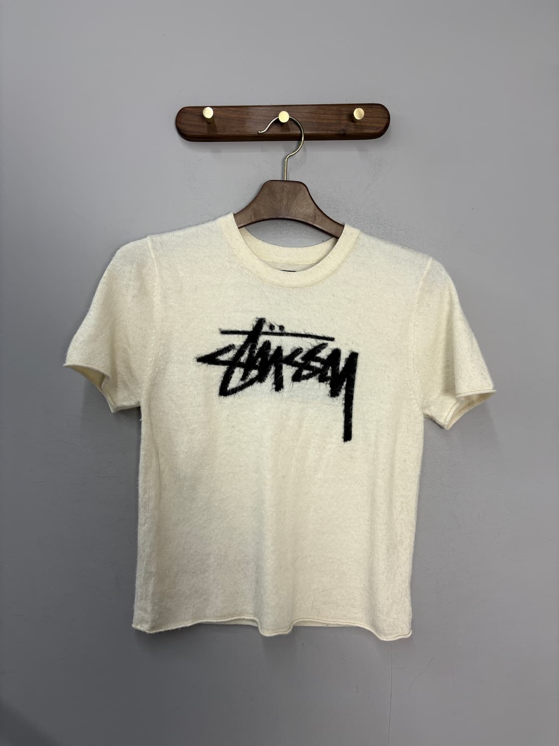 스투시 브러쉬드 숏슬리브 니트 스웨터 A3637 상품이미지2