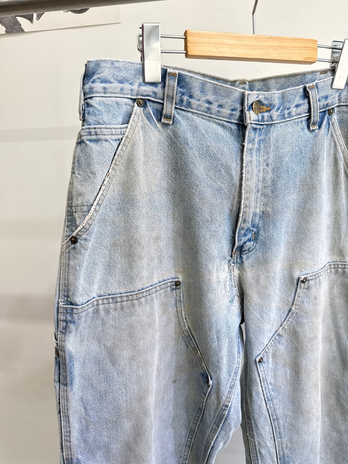 CARHARTT 칼하트 더블니 데님 팬츠 상품이미지3