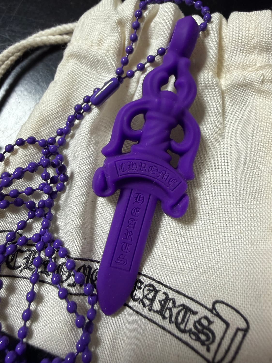 크롬하츠 실리크롬 대거 퍼플/블루 상품이미지4