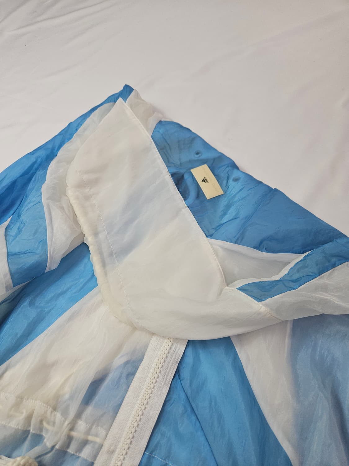 아디다스 스탤라맥카트니 경량 스트링 쉐링 코트 바람막이 y2k 일본 90 상품이미지4