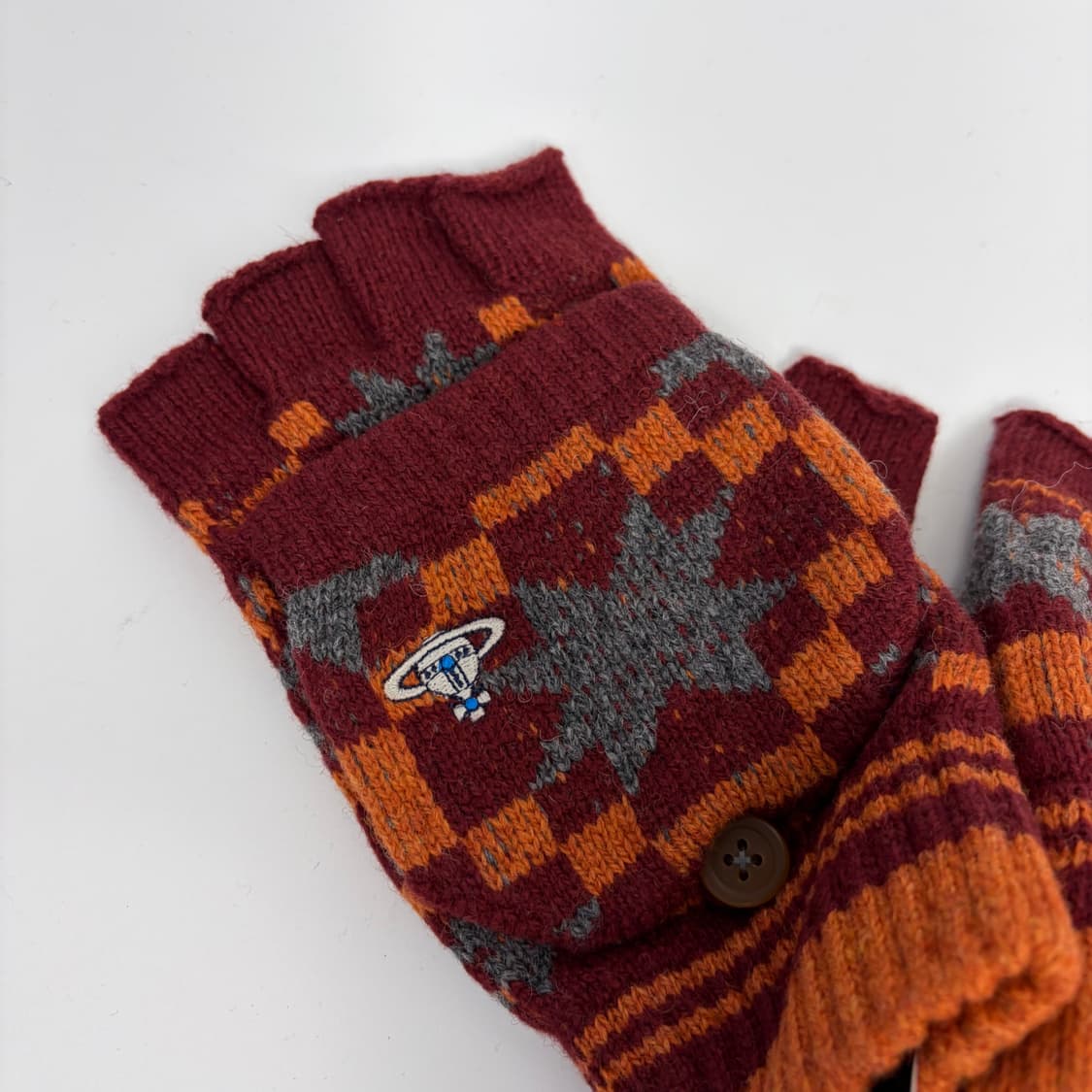 데드스탁 비비안웨스트우드 핑거리스 워머 장갑 상품이미지3