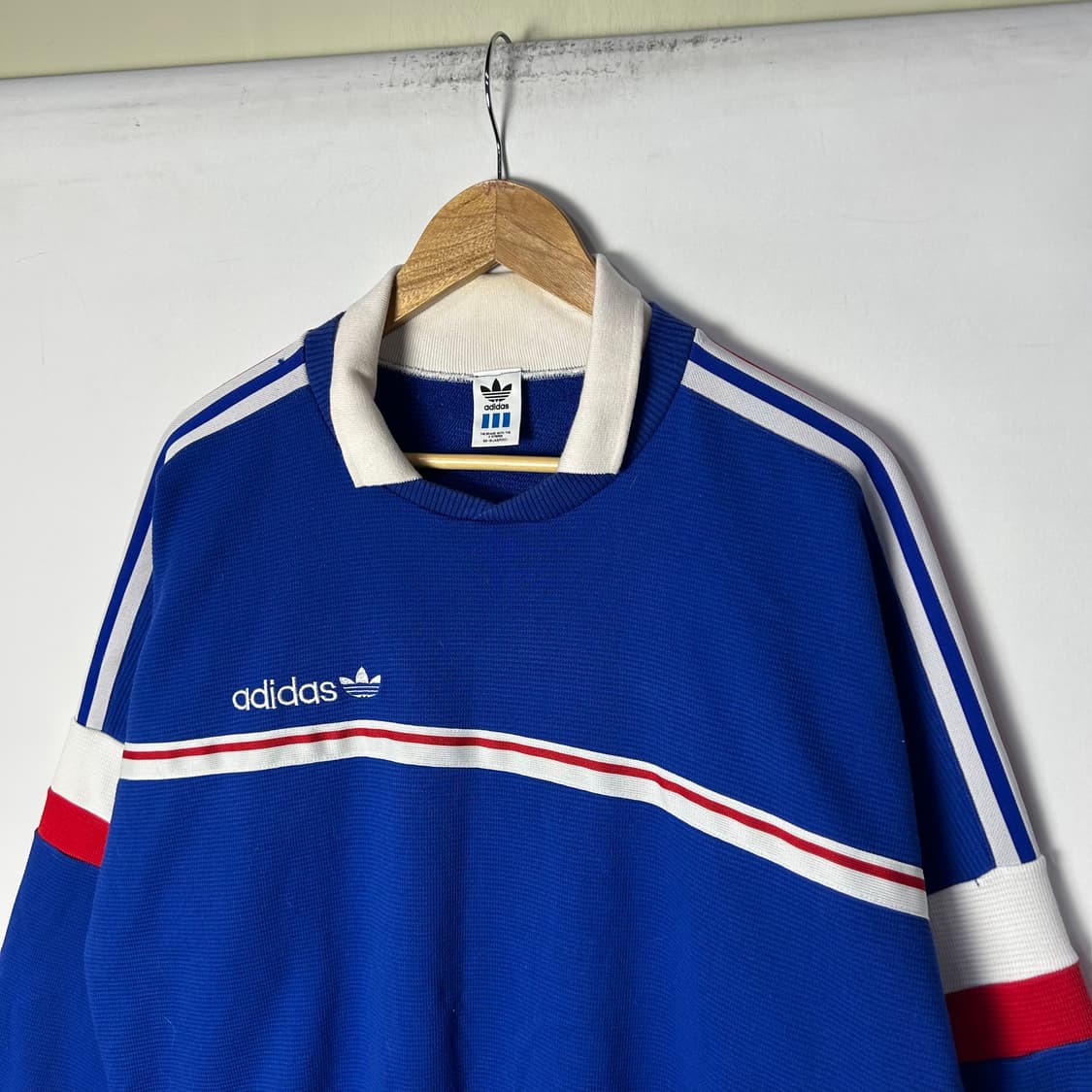 [adidas] 아디다스 올드스쿨 배색 카라 맨투맨 상품이미지3