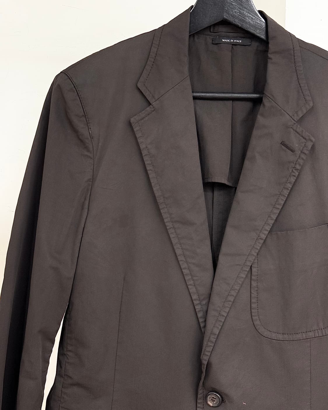 프라다 브라운 코튼 블레이저 상품이미지3