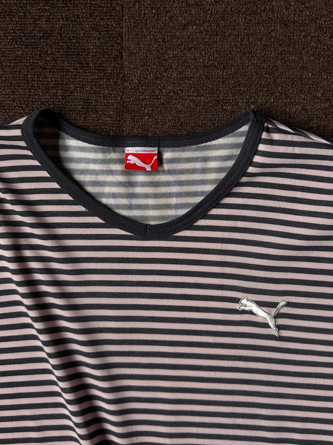 Puma 밀키 스트라이프 하프 티셔츠 상품이미지8