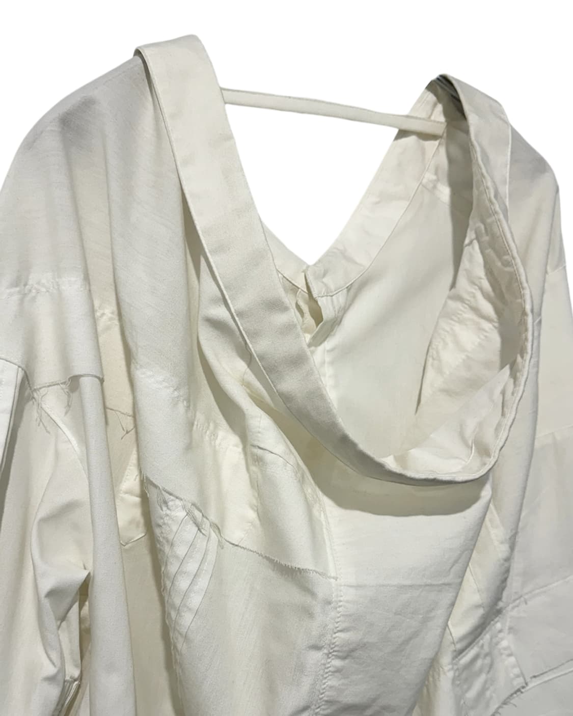 미하라 야스히로 “모디파이드” 패치워크 버튼 업 오픈카라 셔츠 상품이미지9