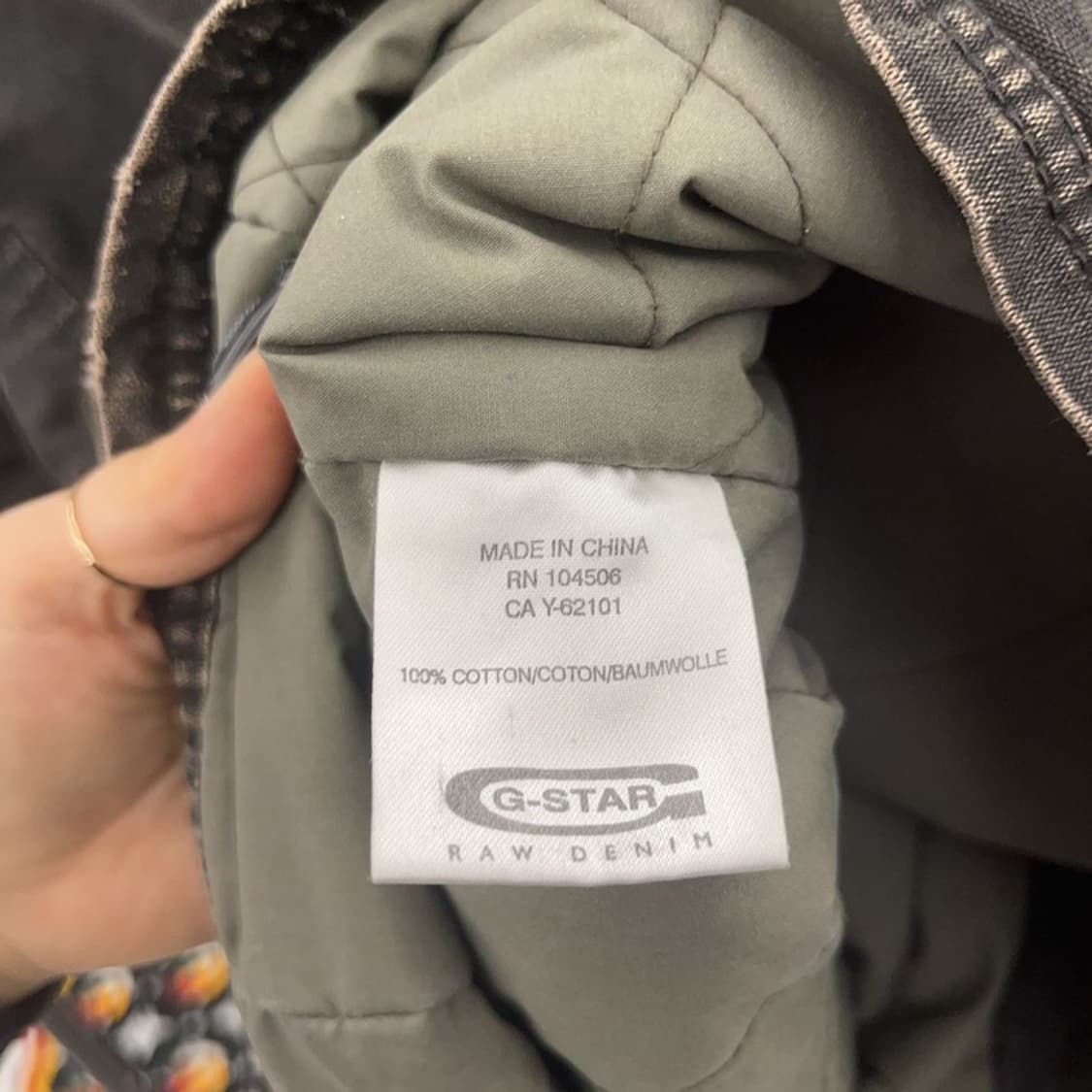 지스타 로우 빈티지 헌팅 워크 사파리 자켓 L C08492 상품이미지6