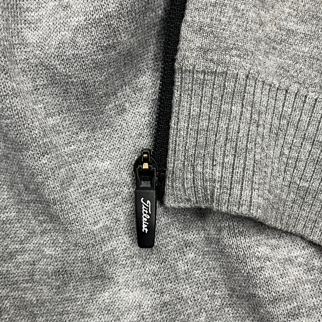 [정품/XL] 타이틀리스트 그레이 골프 집업 자켓 b15 상품이미지6