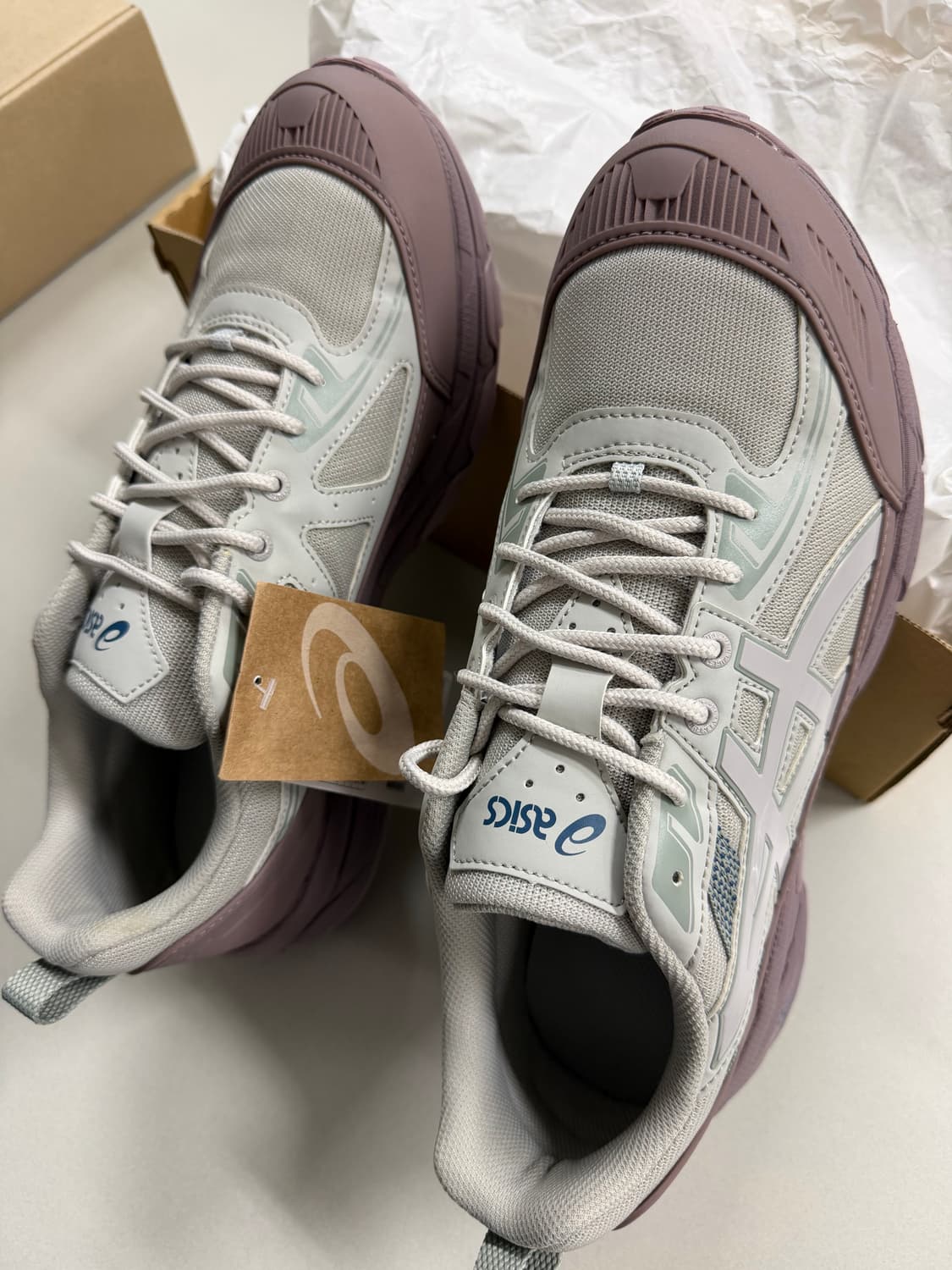 아식스 젤 벤쳐 6 쉴드 모브 그레이 오이스터 그레이 290 상품이미지3