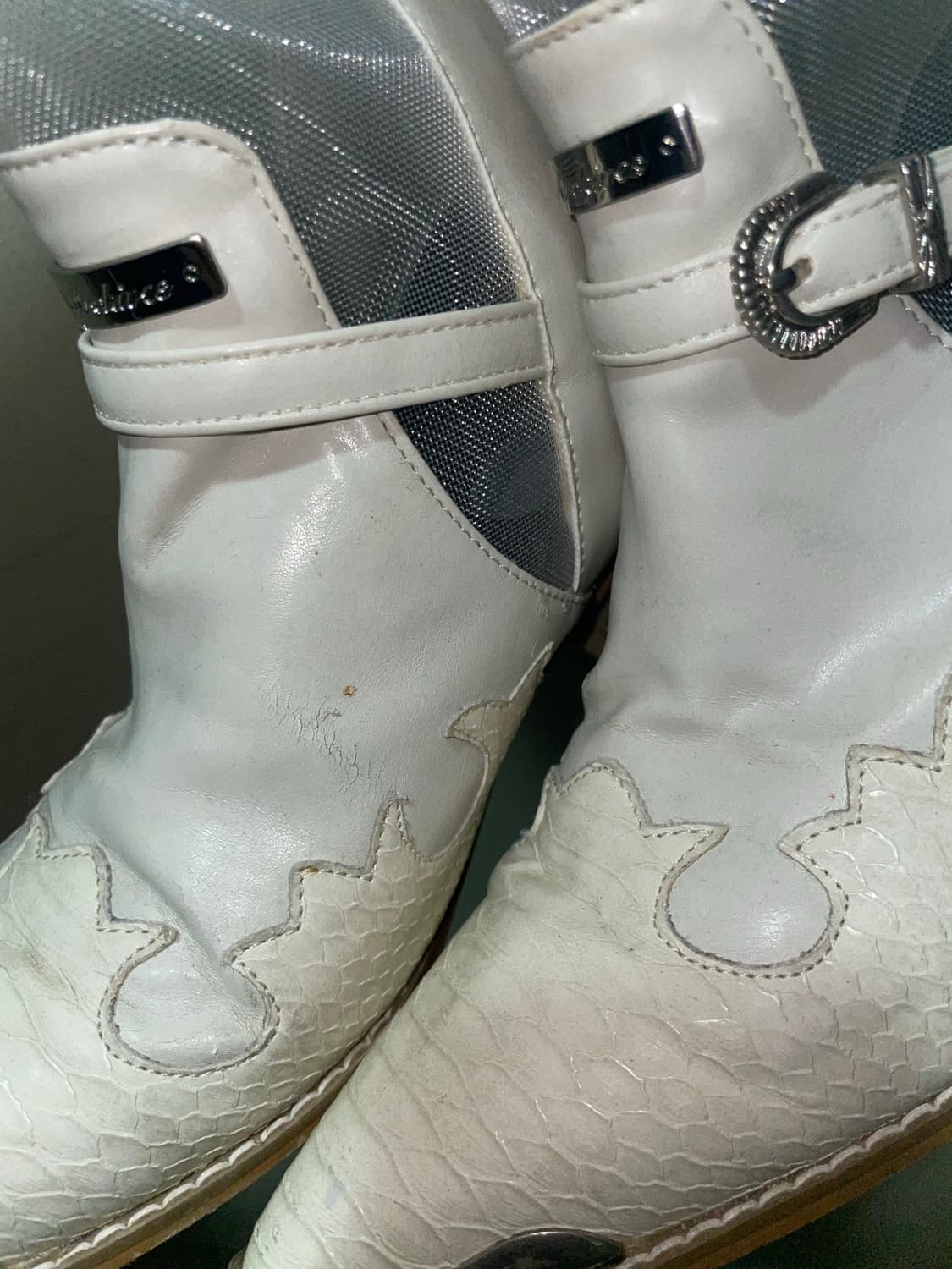 2000 아카이브스 웨스턴 부츠 (아이보리, 240) 상품이미지7