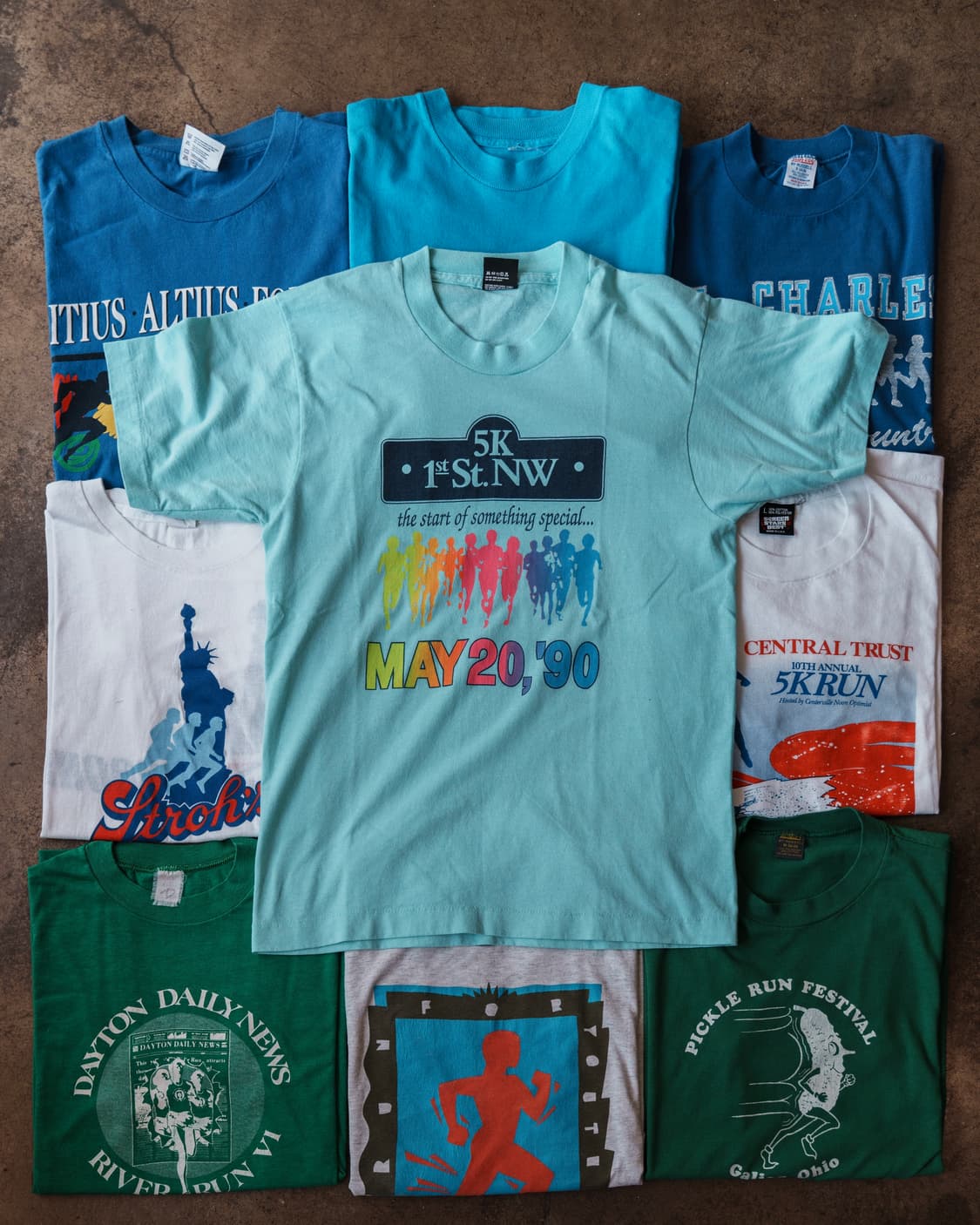 90 “1st Street Northwest 5K Run” T-shirt 상품이미지9