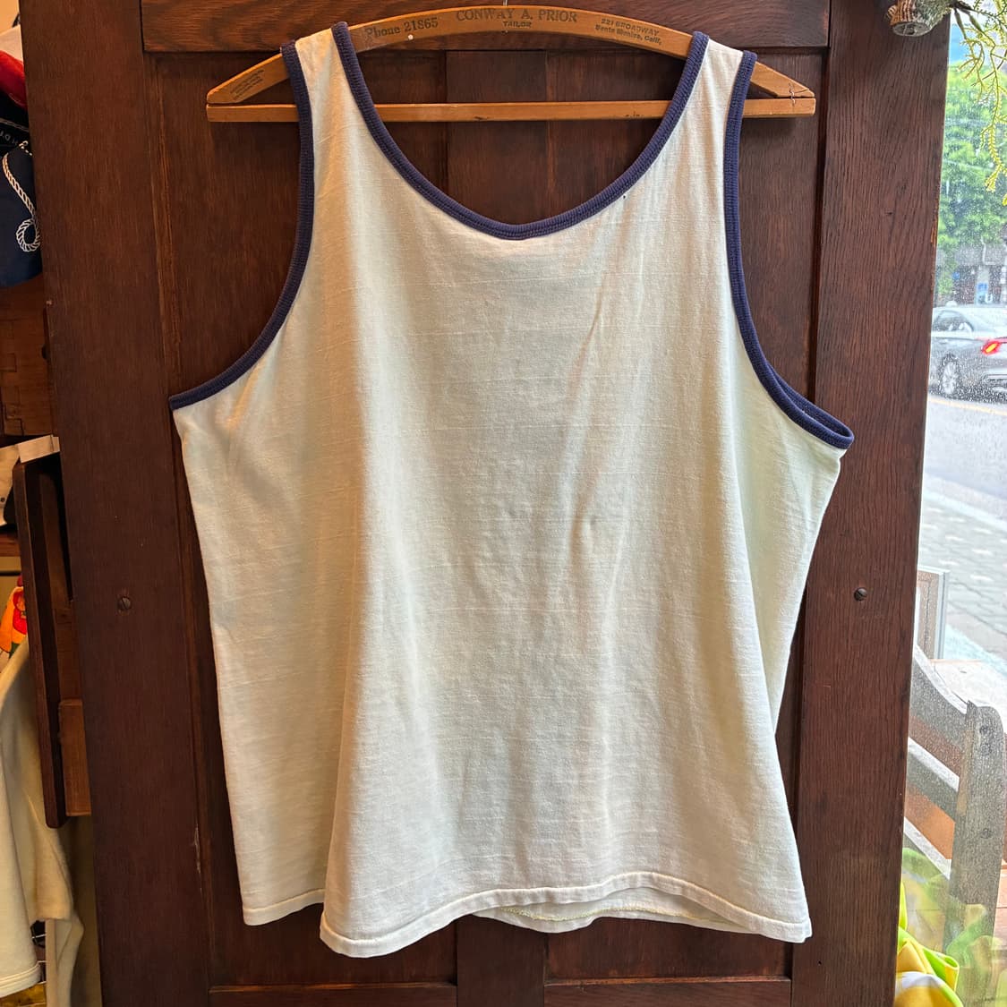 70s Vintage Budweiser Label Tank Top 상품이미지8