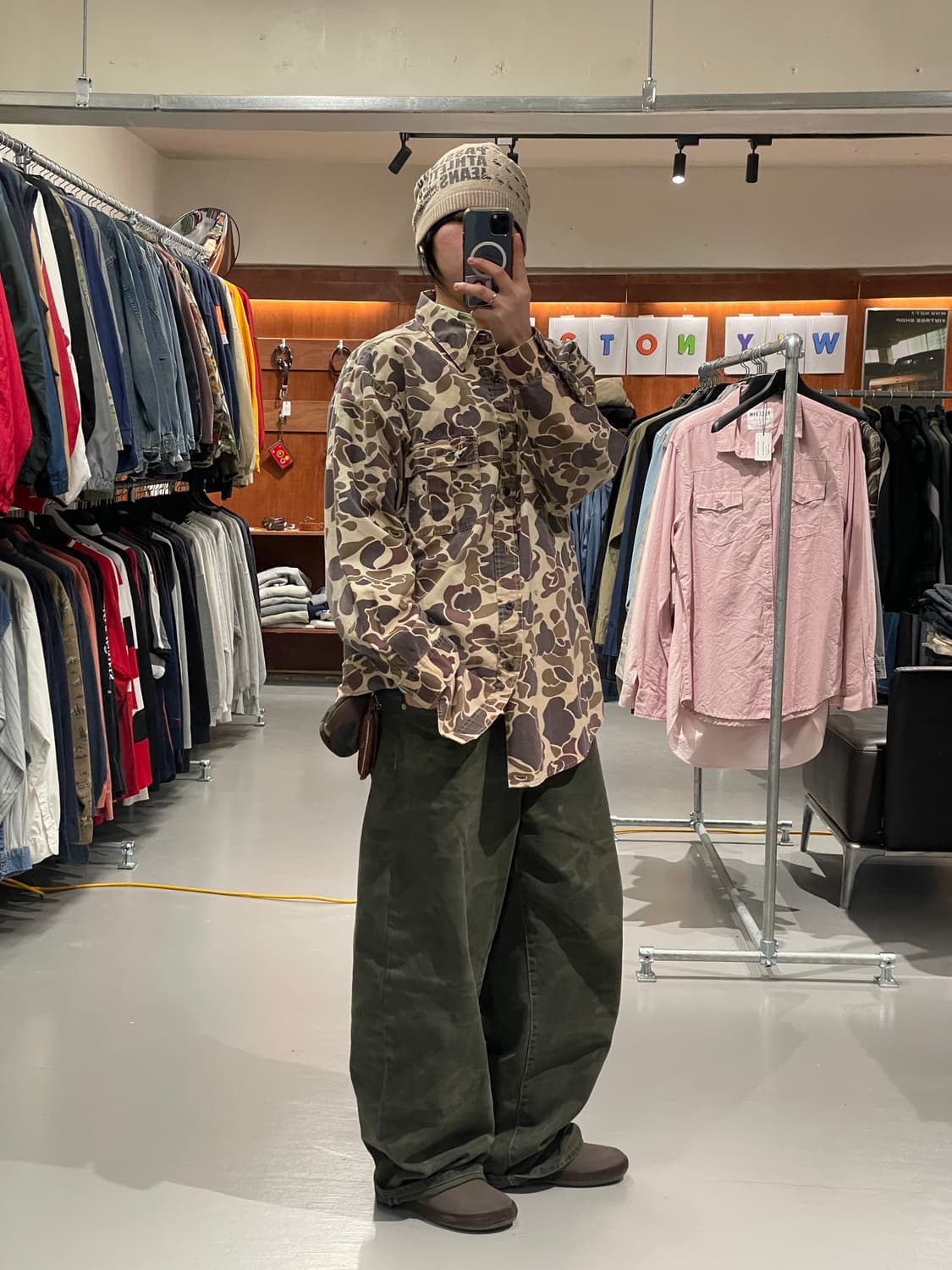 빈티지 덕 카모플라주 셔츠   상품이미지2