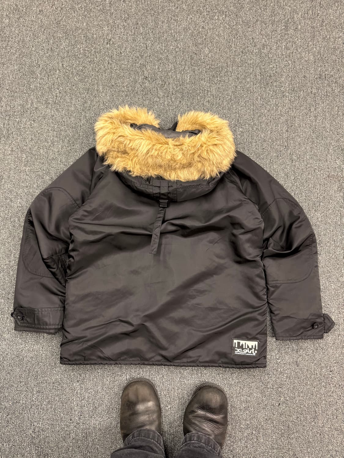 X-girl 빈티지 여성 야상 패딩 상품이미지4