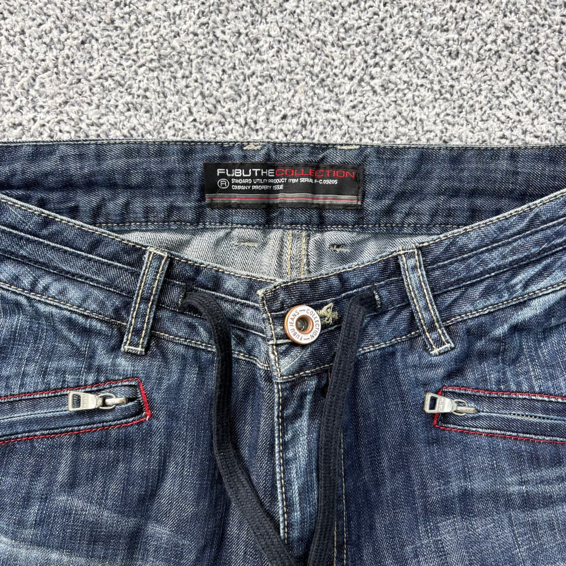 70-94 후부 데님 팬츠 7부 청바지 0312J 상품이미지2