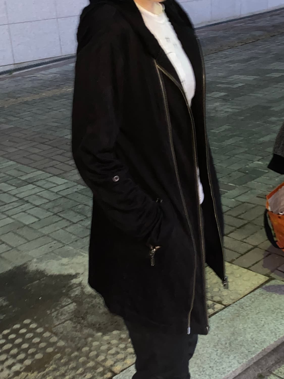 Tornado Mart archive hoodie zip up black 상품이미지1