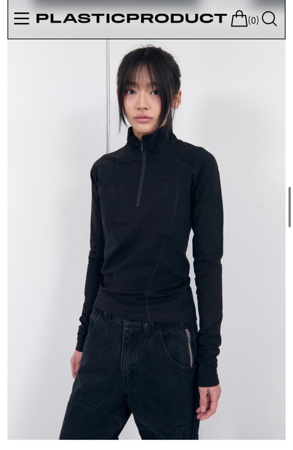 플라스틱프로덕트 하프집업 상품이미지1