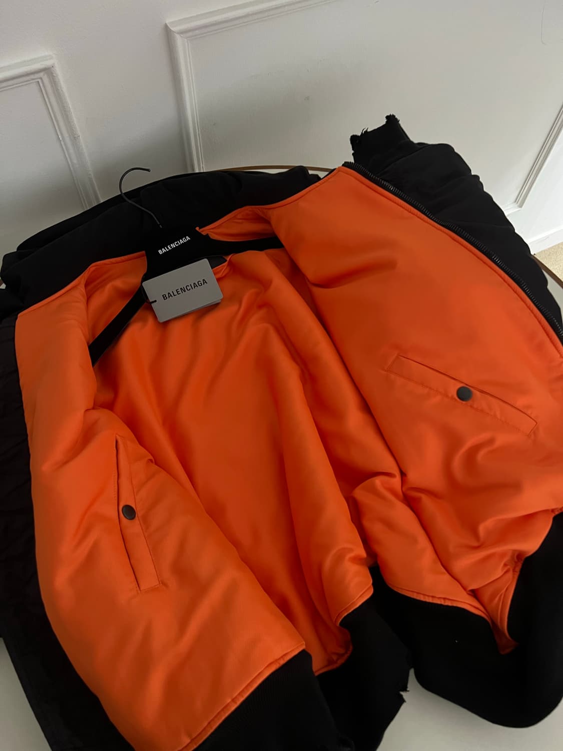 (미사용)발렌시아가 인코그니토 후드 보머 자켓 m 상품이미지8