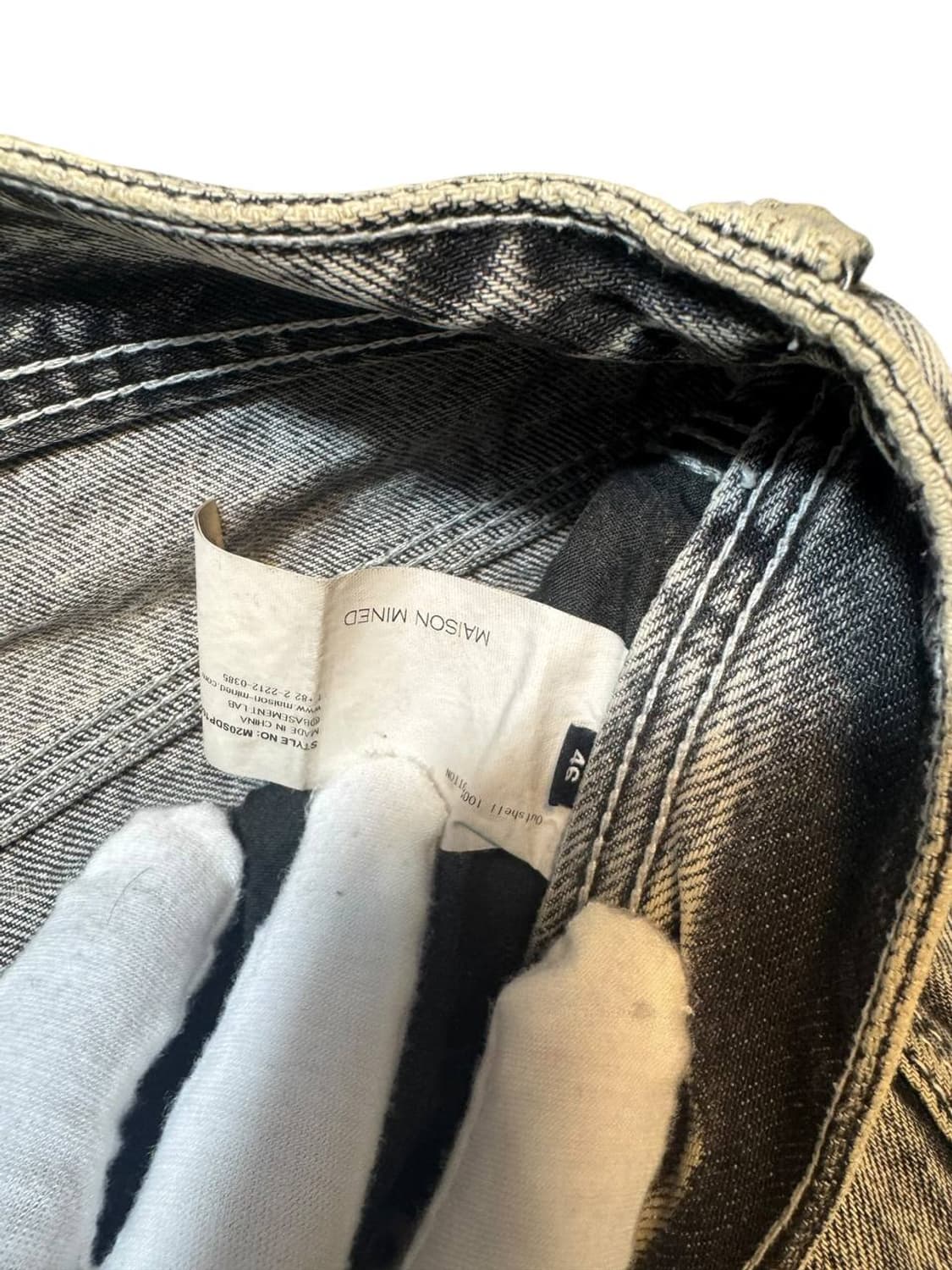 메종미네드 카펜더 데님 팬츠 상품이미지3