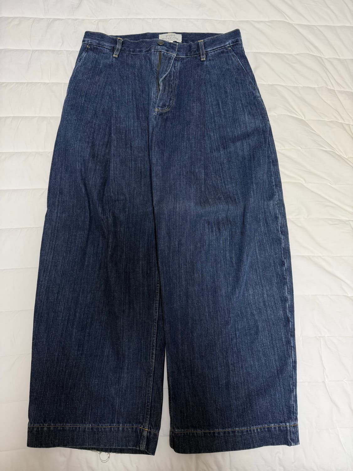 [L] 스튜디오 니콜슨 푸크 워시드 데님 팬츠 상품이미지6
