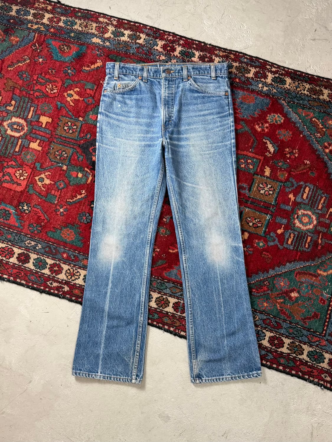 90’s USA 빈티지 리바이스 517 오렌지탭 부츠컷 리바이스 청바지 상품이미지1