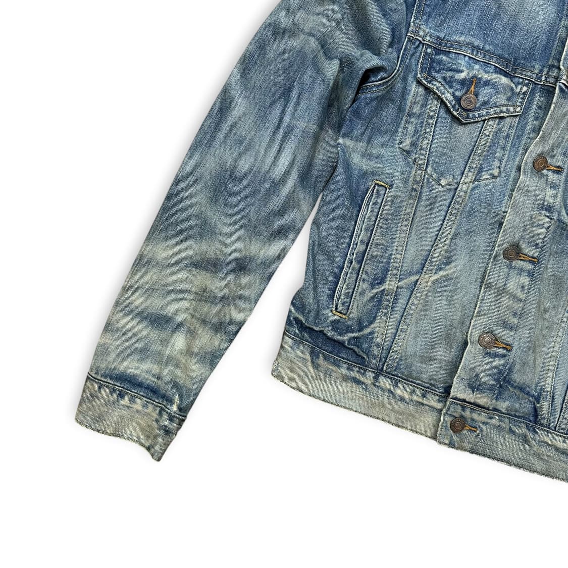 데님앤서플라이 빈티지워싱 트러커 자켓 상품이미지3