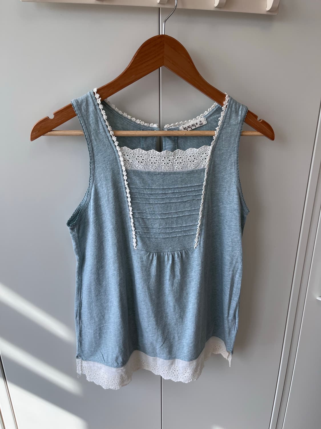 Sm2 사만사모스 레이스 하늘 슬리브리스 상품이미지4