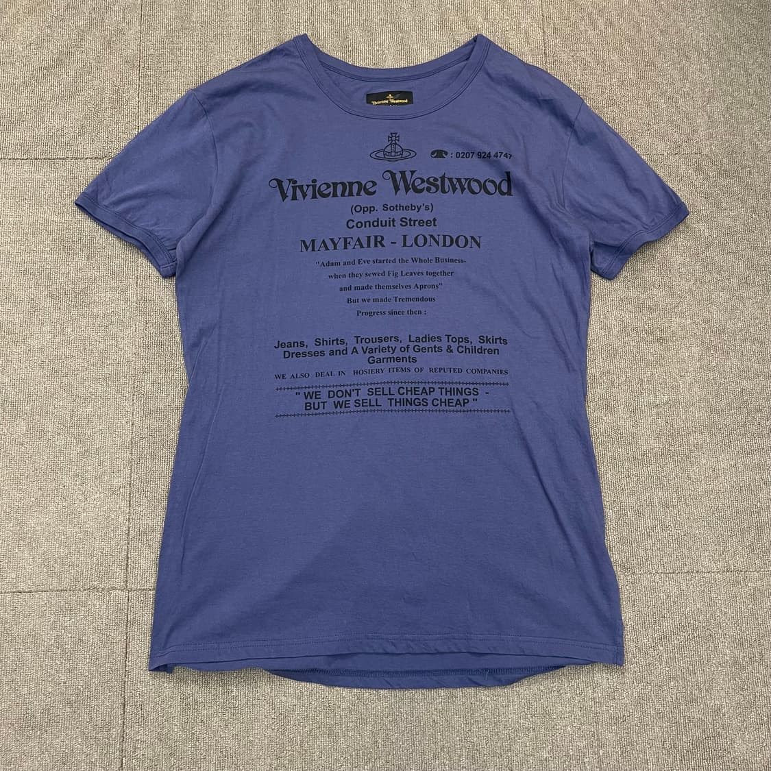 Vivienne Westwood 비비안웨스트우드 티셔츠  상품이미지1