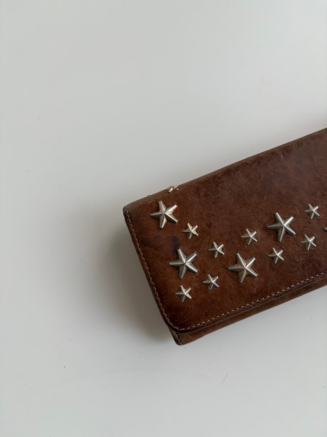 지미추 빈티지 레더 장지갑 상품이미지2