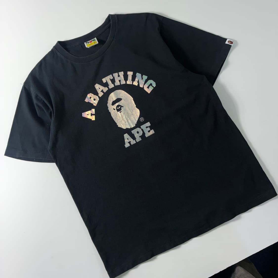 Bape  베이프 팜트리 컬리지 블랙 반팔 티셔츠  상품이미지2
