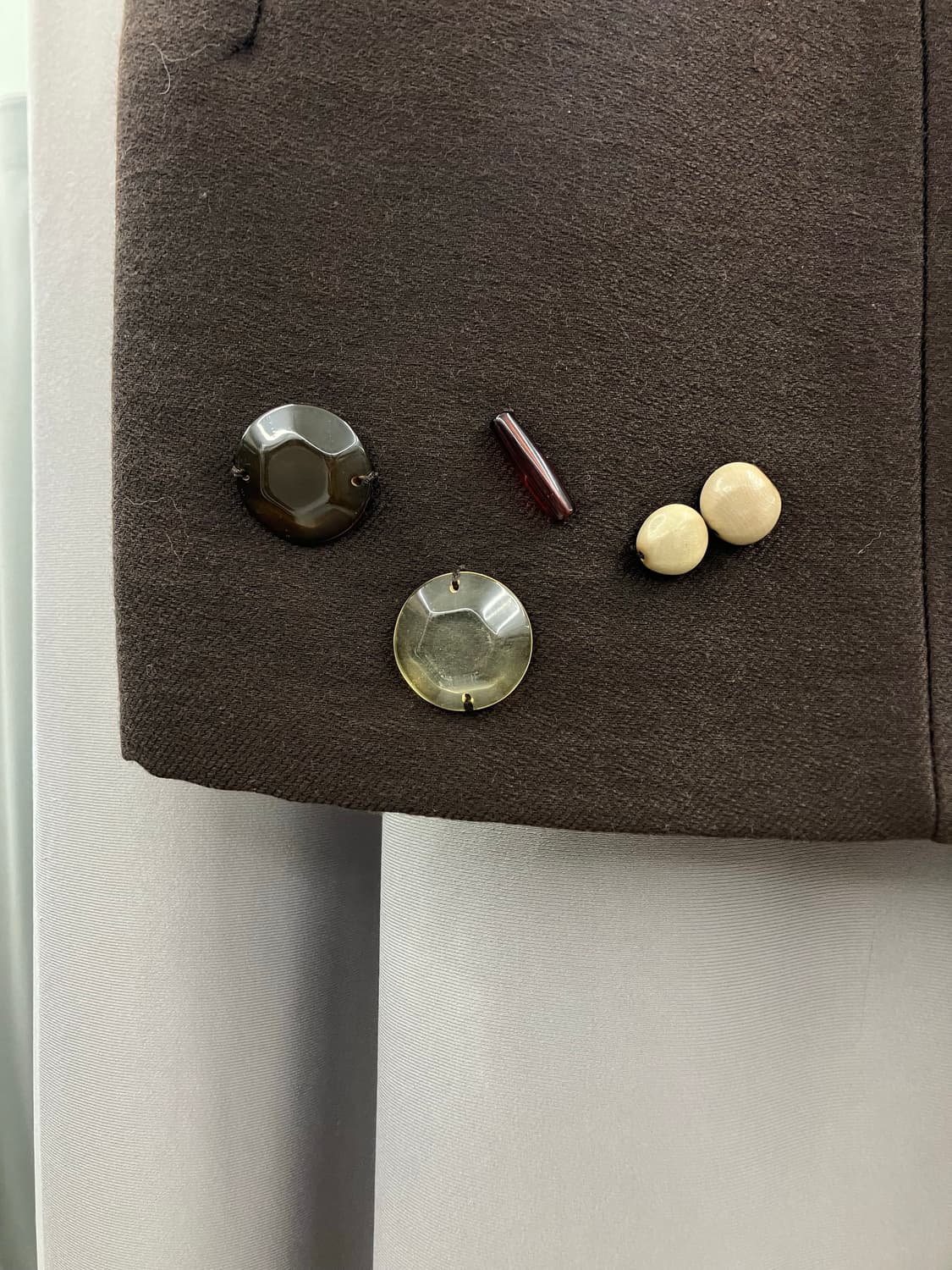 마르니 오브제 트리밍 미디 스커트 상품이미지3