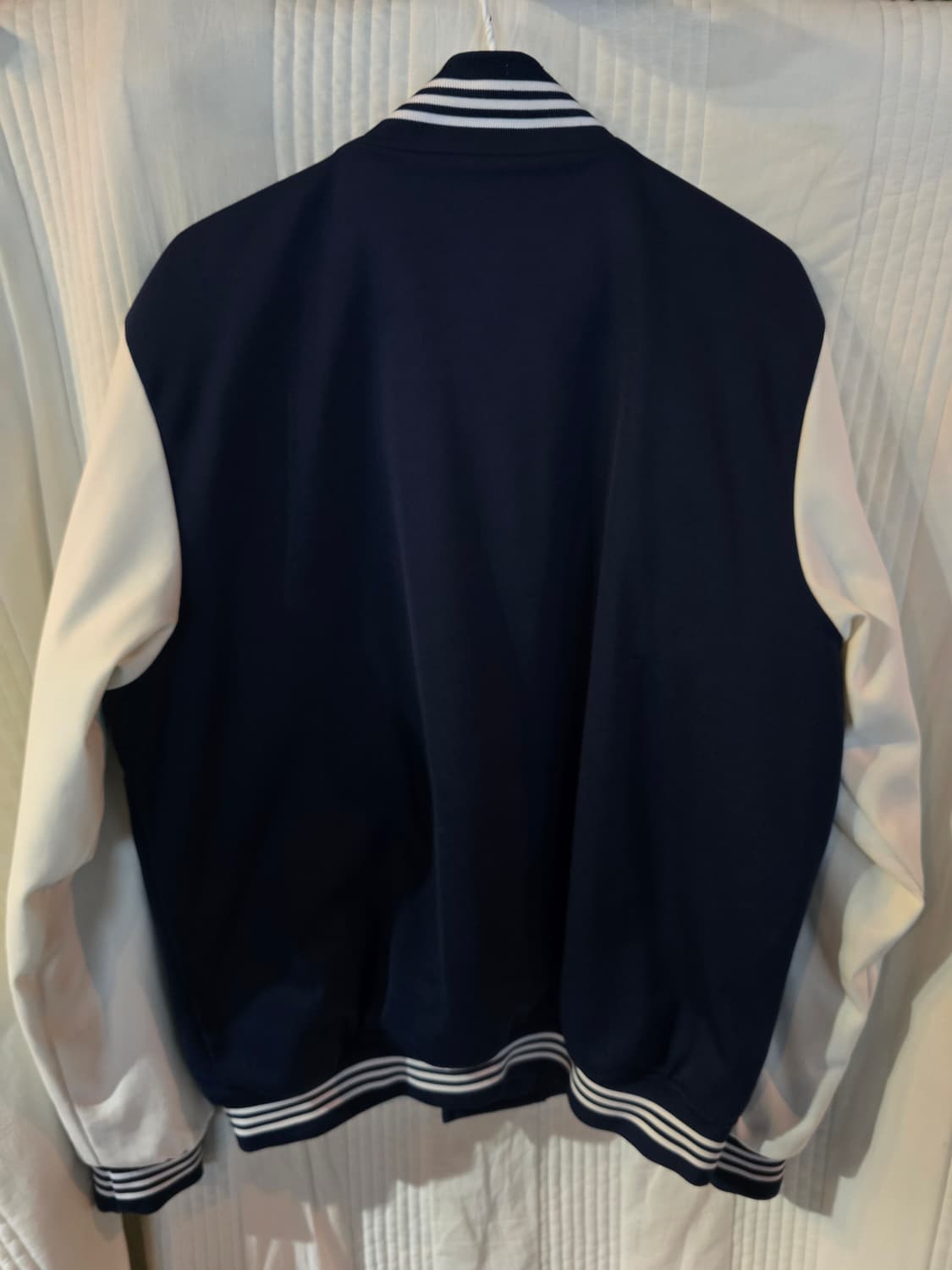 아디다스 네이비 화이트 바시티 자켓 상품이미지8