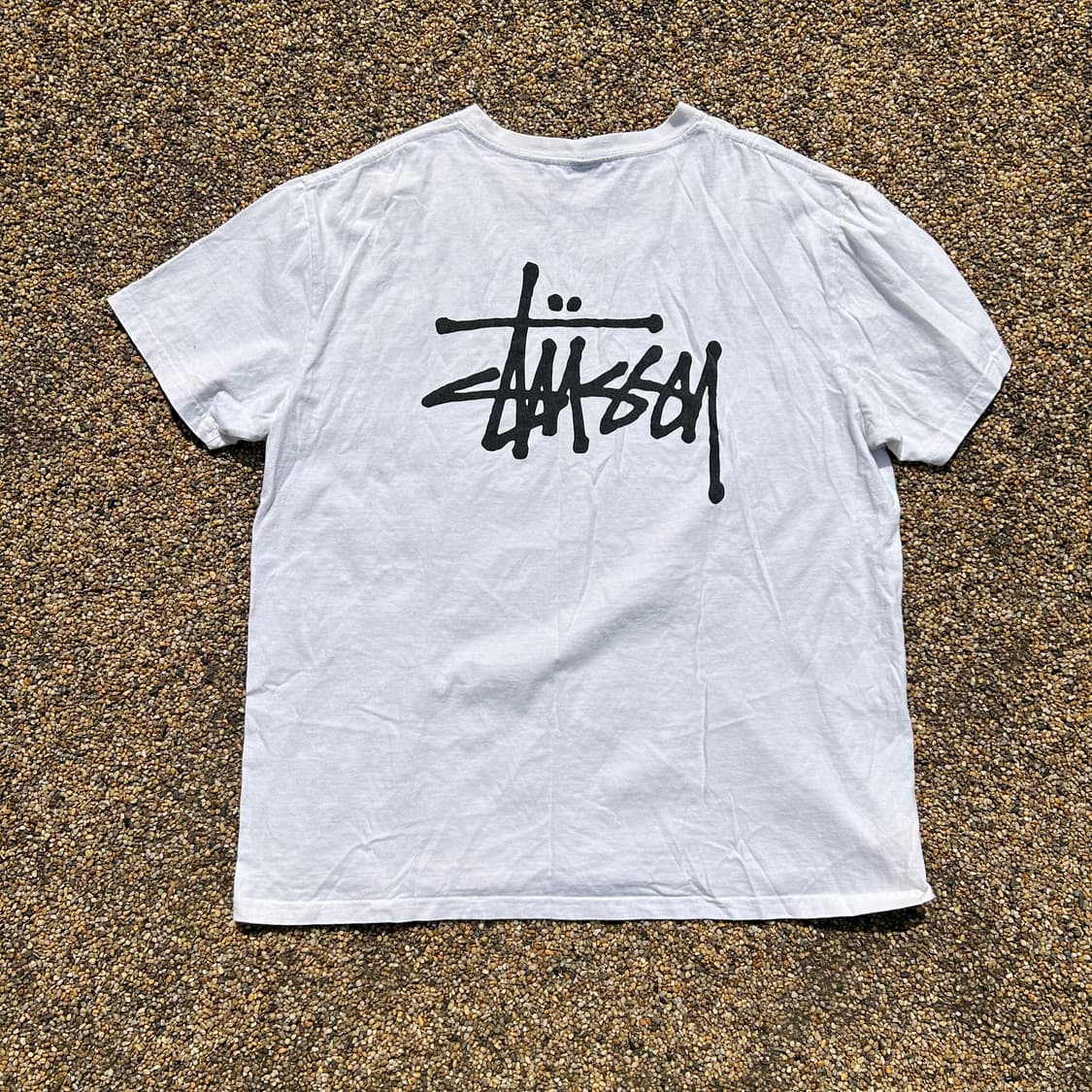 스투시(Stussy)화이트 반팔티 상품이미지8
