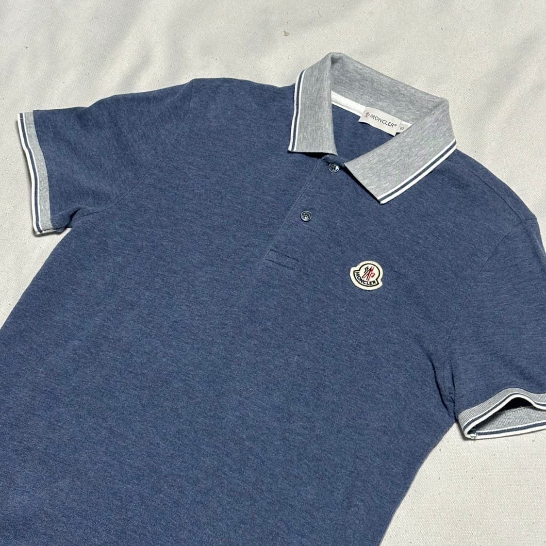 S 몽클레어 카라 반팔티셔츠 상품이미지1