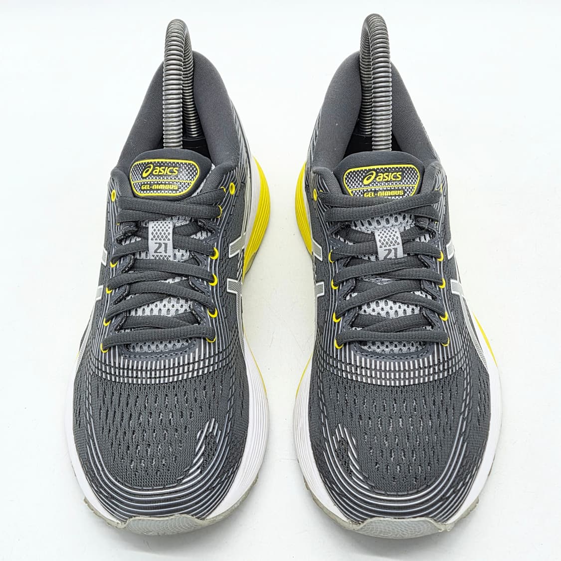 아식스 우먼스 젤 님버스 21 다크 그레이 (240) 상품이미지4