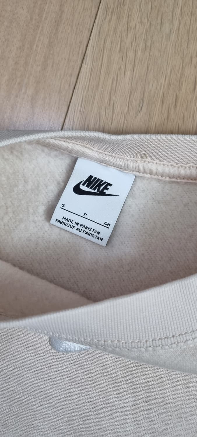 나이키 우먼스 크롭 오버핏  기모 맨투맨 S _ 여성 상품이미지9