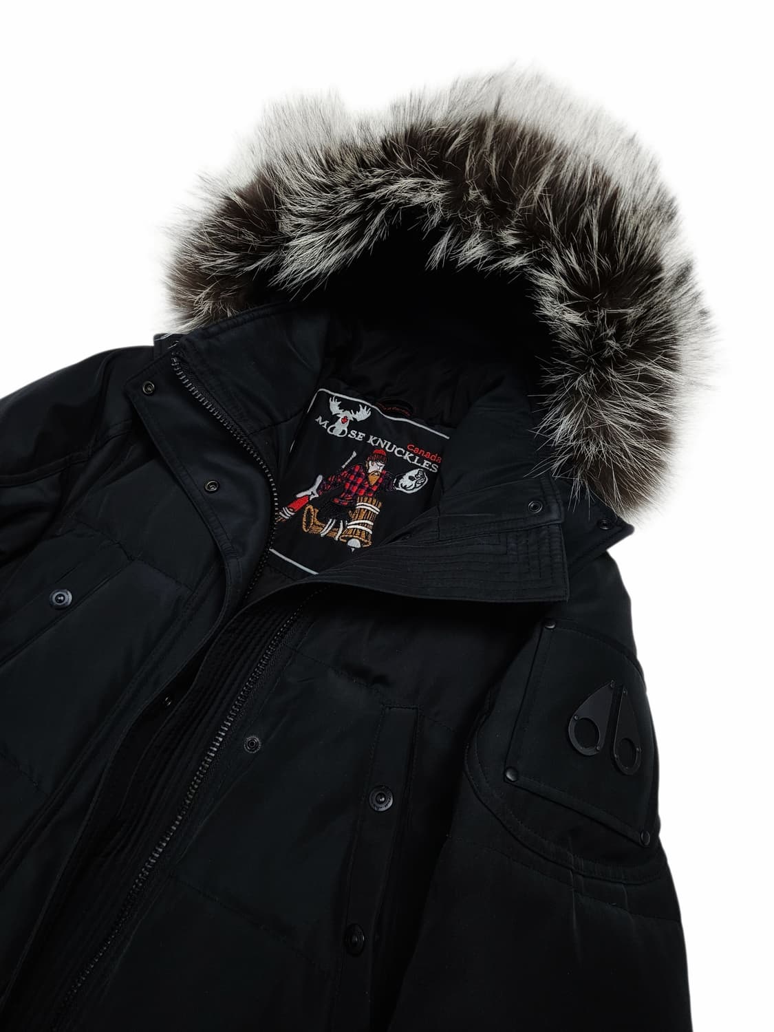 무스너클 CAUSAPCAL 폭스퍼 패딩 상품이미지1