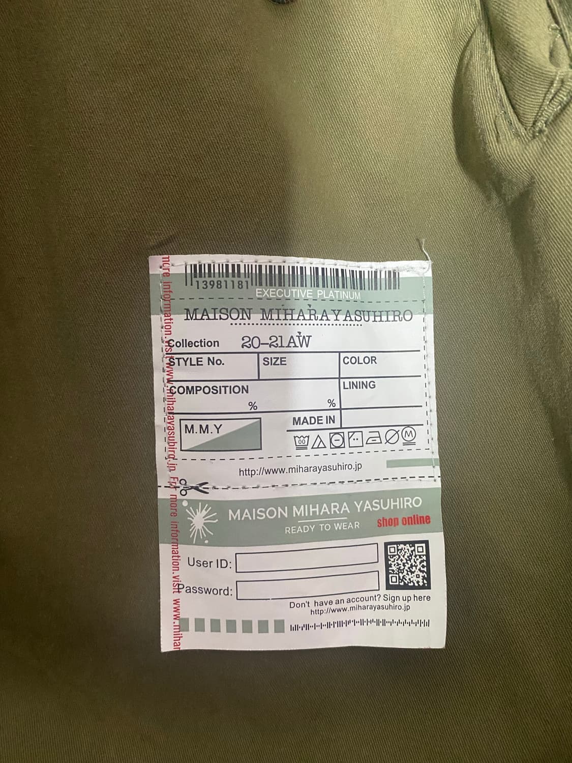 20AW 미하라야스히로 M-51 docking 파카 상품이미지7