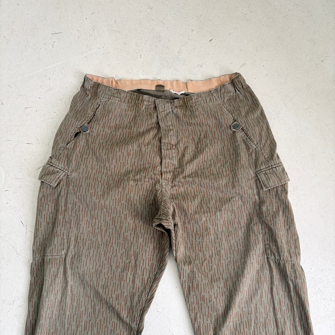 80s OG 동 독군 레인드롭 밀리터리 카모팬츠 37 상품이미지2