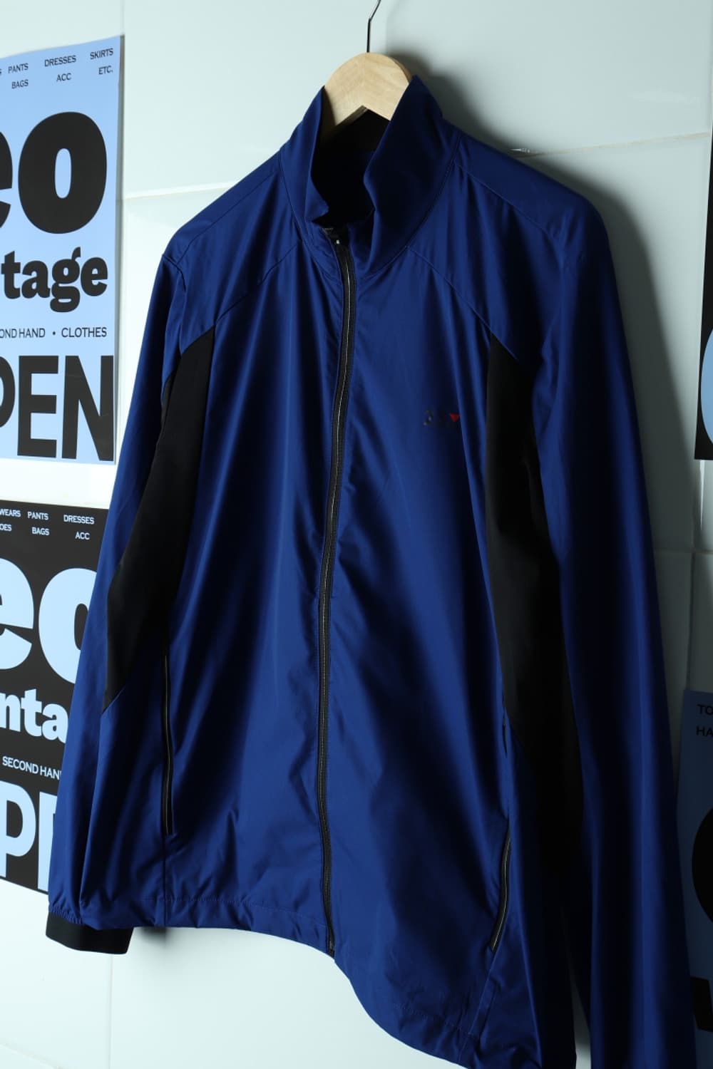 (2XL-3XL) 구골프 집업 바람막이 점퍼자켓 딥블루 운동-H32692 상품이미지1