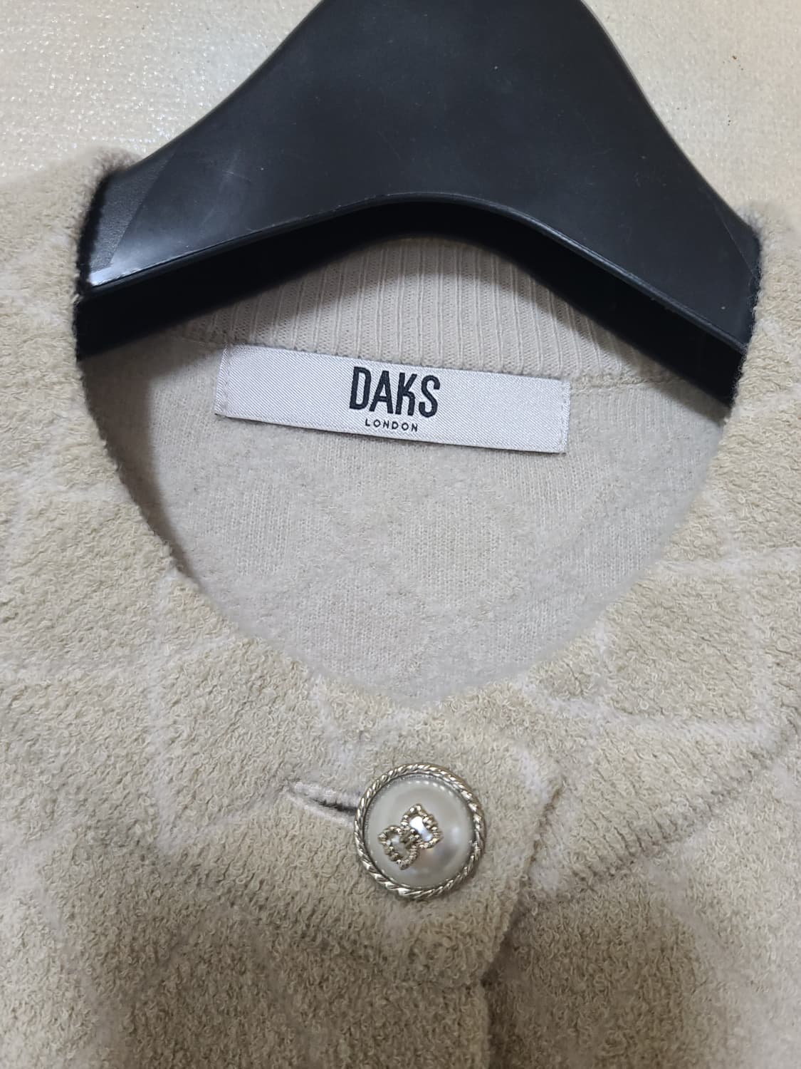 닥스 런던 퀄팅 울혼방 가디건 상품이미지4