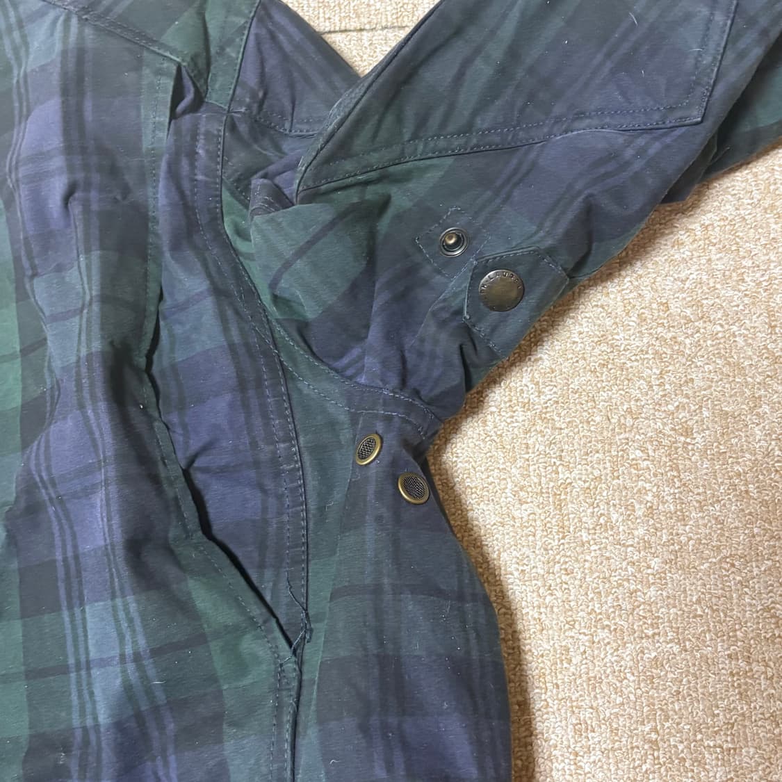 폴로 블랙와치 모터사이클 자켓 M 상품이미지4