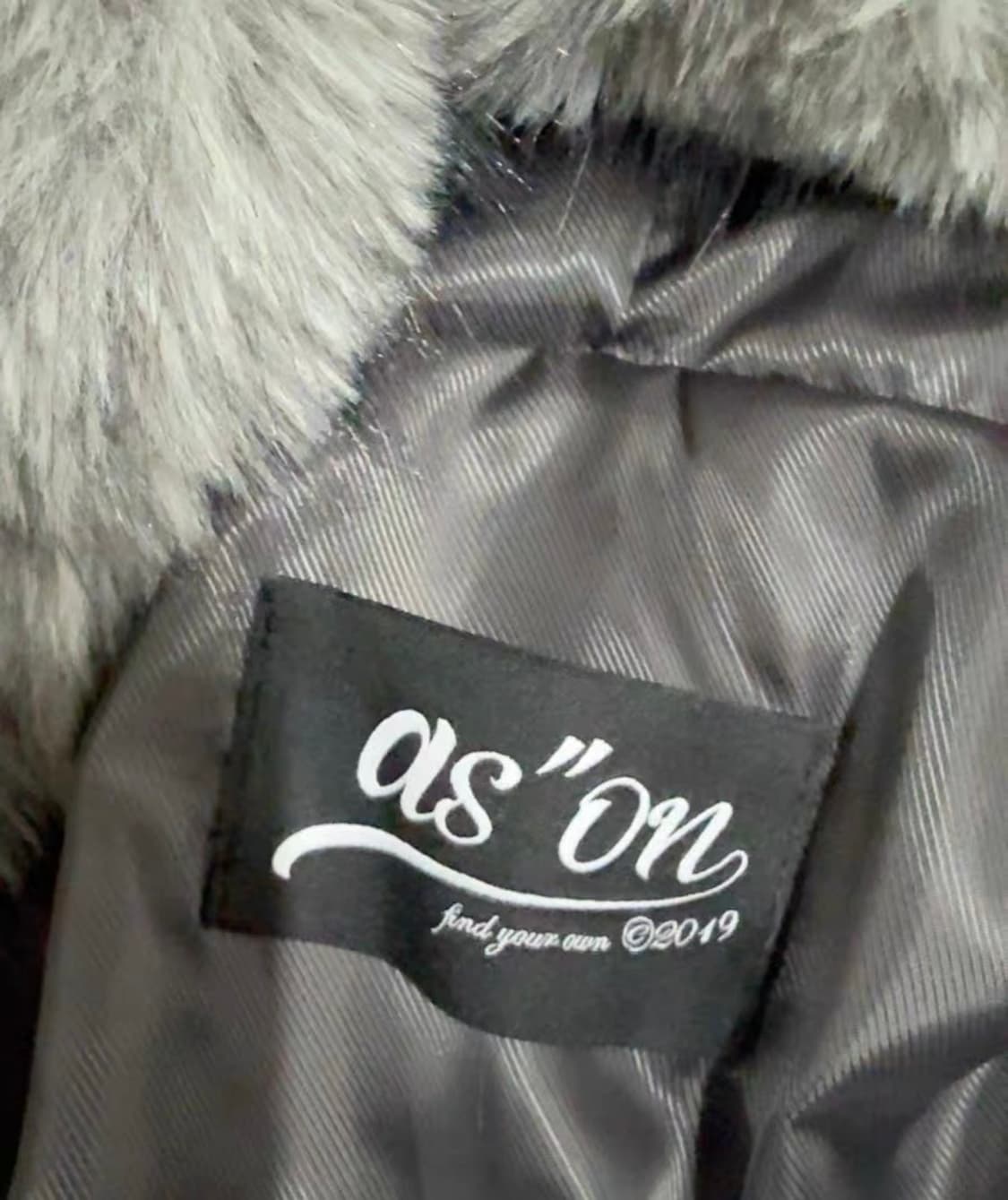 ason KOA HOOD FUR JACKET / GRAY 상품이미지4