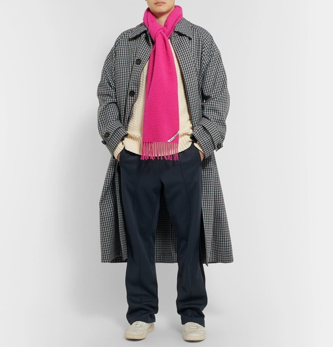 아크네 스튜디오 Acne Studios 프린지 울 머플러 상품이미지3