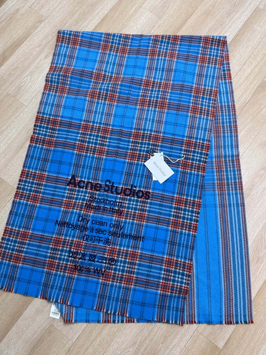 아크네 스튜디오 체크 목도리 상품이미지2