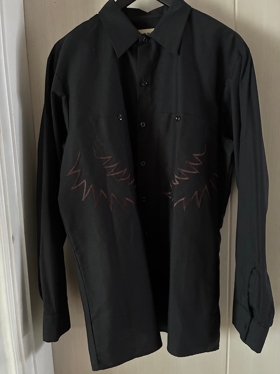 Elephant Tribal  Fabrics 오버 워크 셔츠 S size 상품이미지2